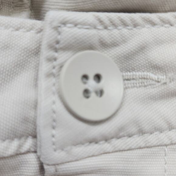 Old Navy Pants Womens 14 Beige Khaki Extra High Rise Wide Leg Crop Ankle Stretch - Picture 2 of 12